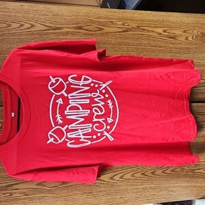 CAMPING CREW T-SHIRT WOMENS XL